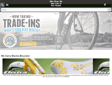 Tablet Screenshot of bikeshopsebring.com
